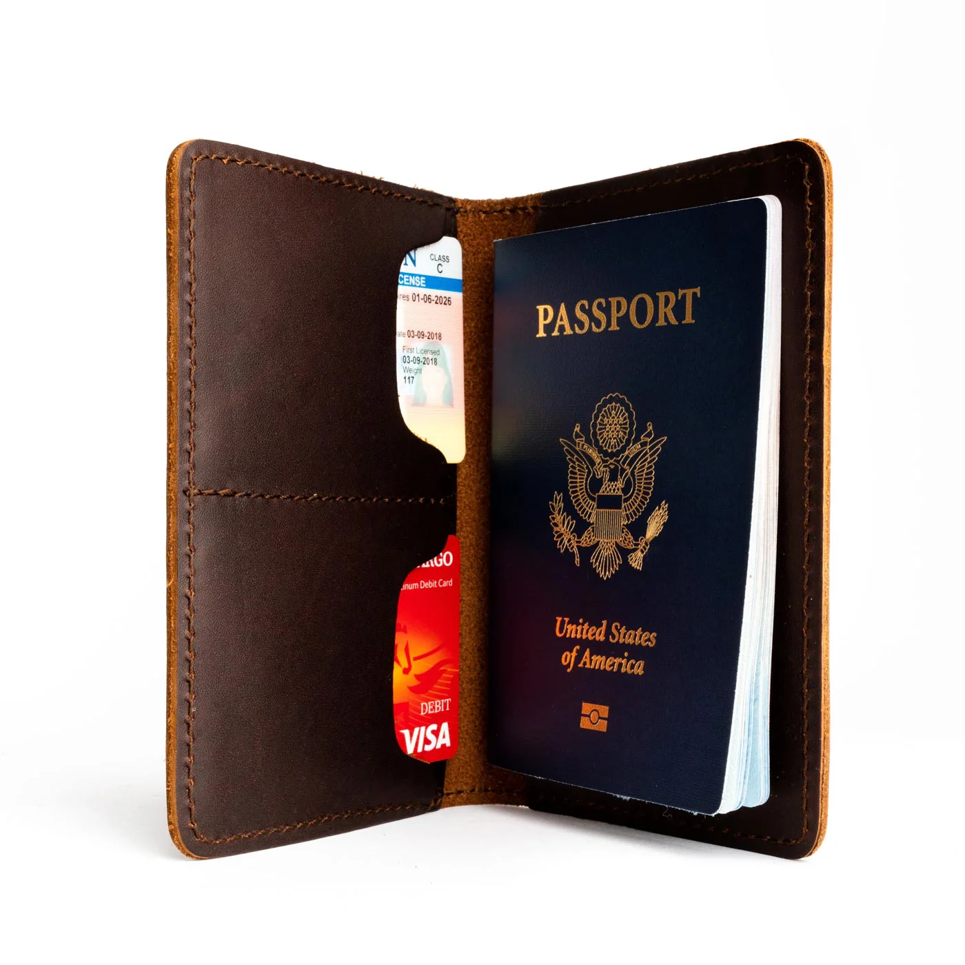 Leather Modern Passport Holder - Image 43