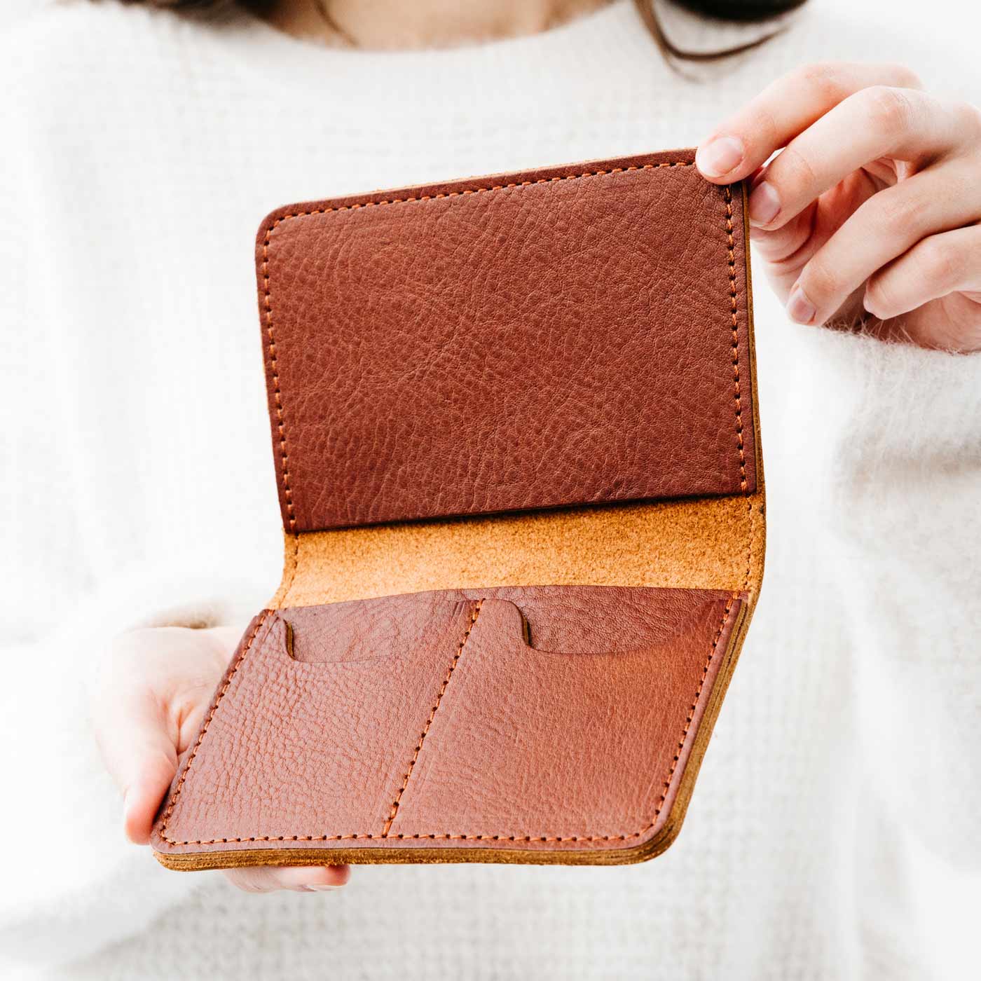 Leather Modern Passport Holder - Image 70