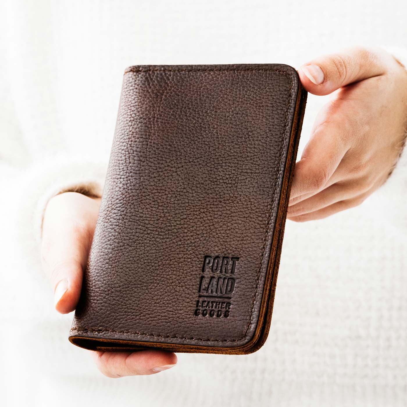 Leather Modern Passport Holder - Image 71