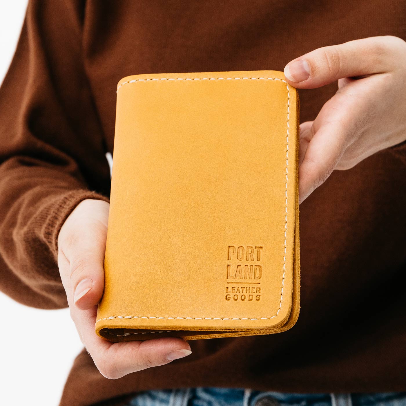 Leather Modern Passport Holder - Image 75