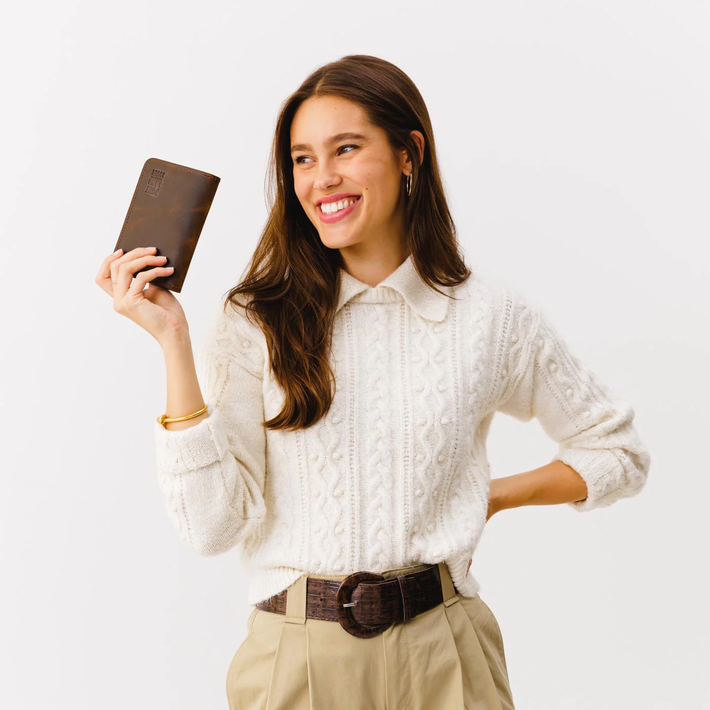 Leather Modern Passport Holder - Image 85