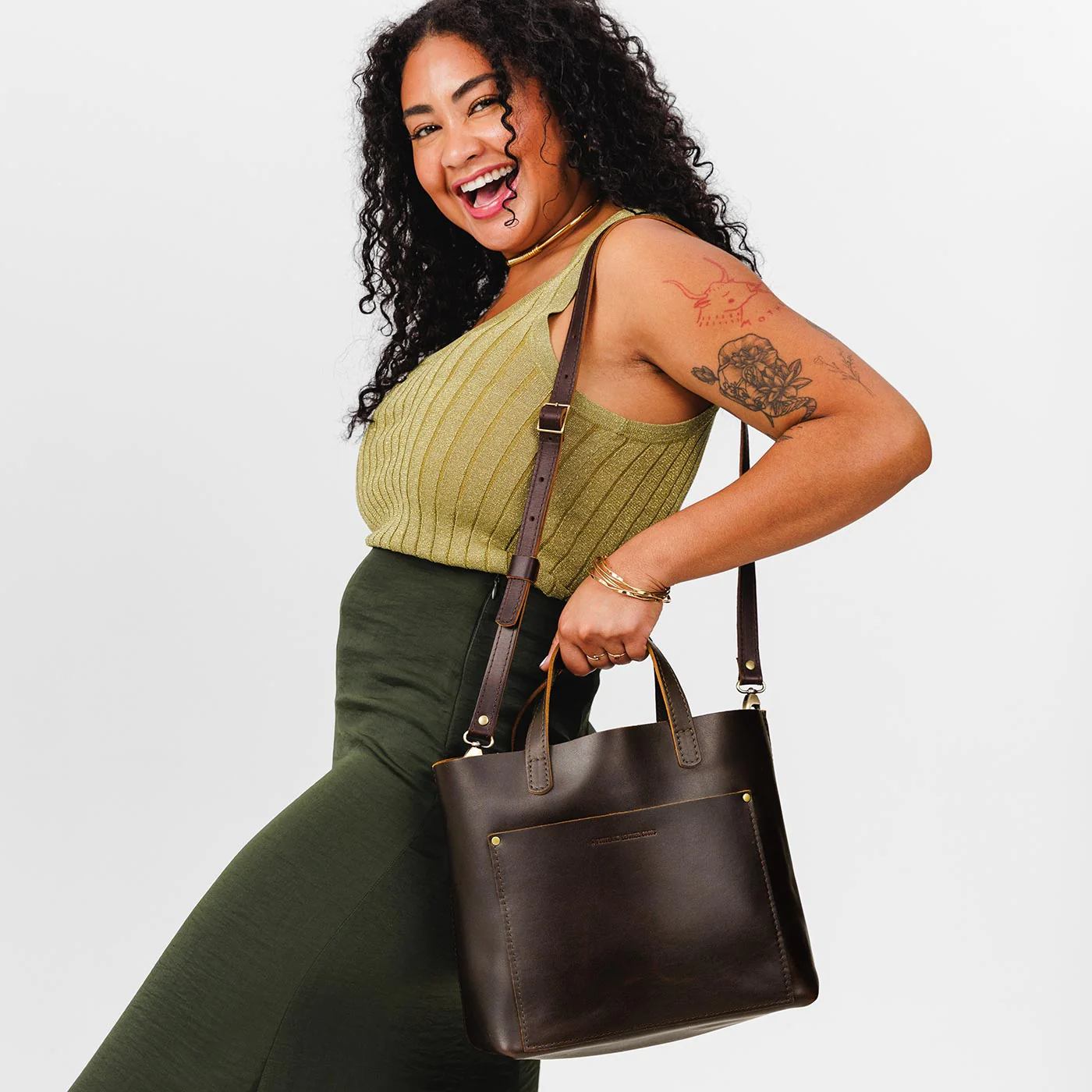 Medium Crossbody Tote - Image 100