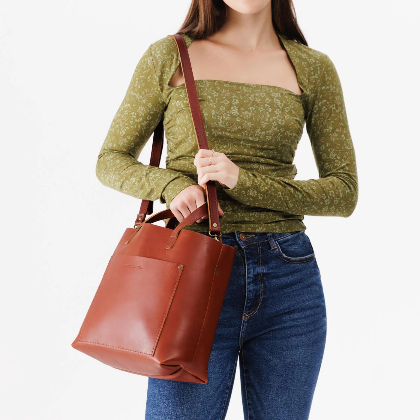 Medium Crossbody Tote - Image 128