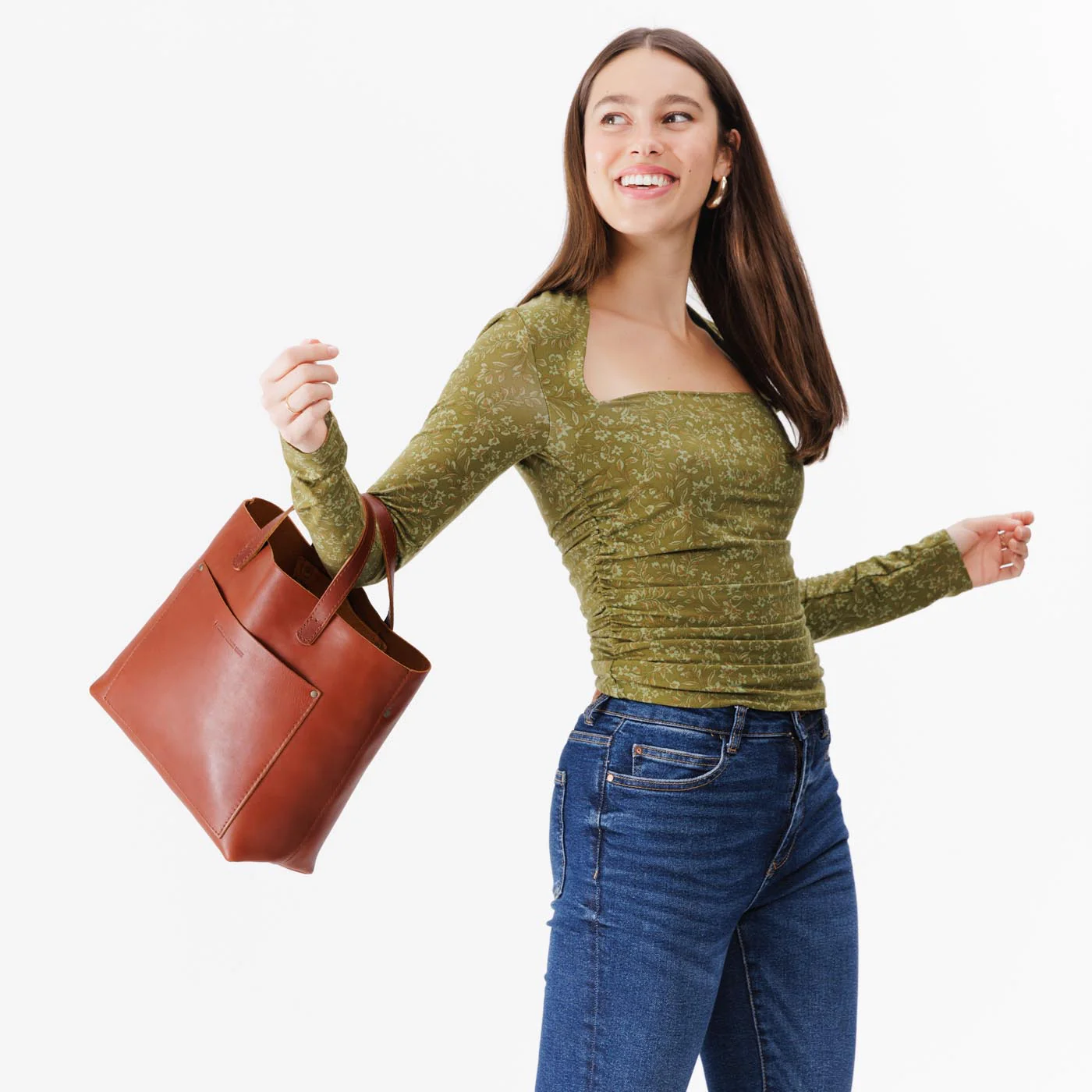 Medium Crossbody Tote - Image 130