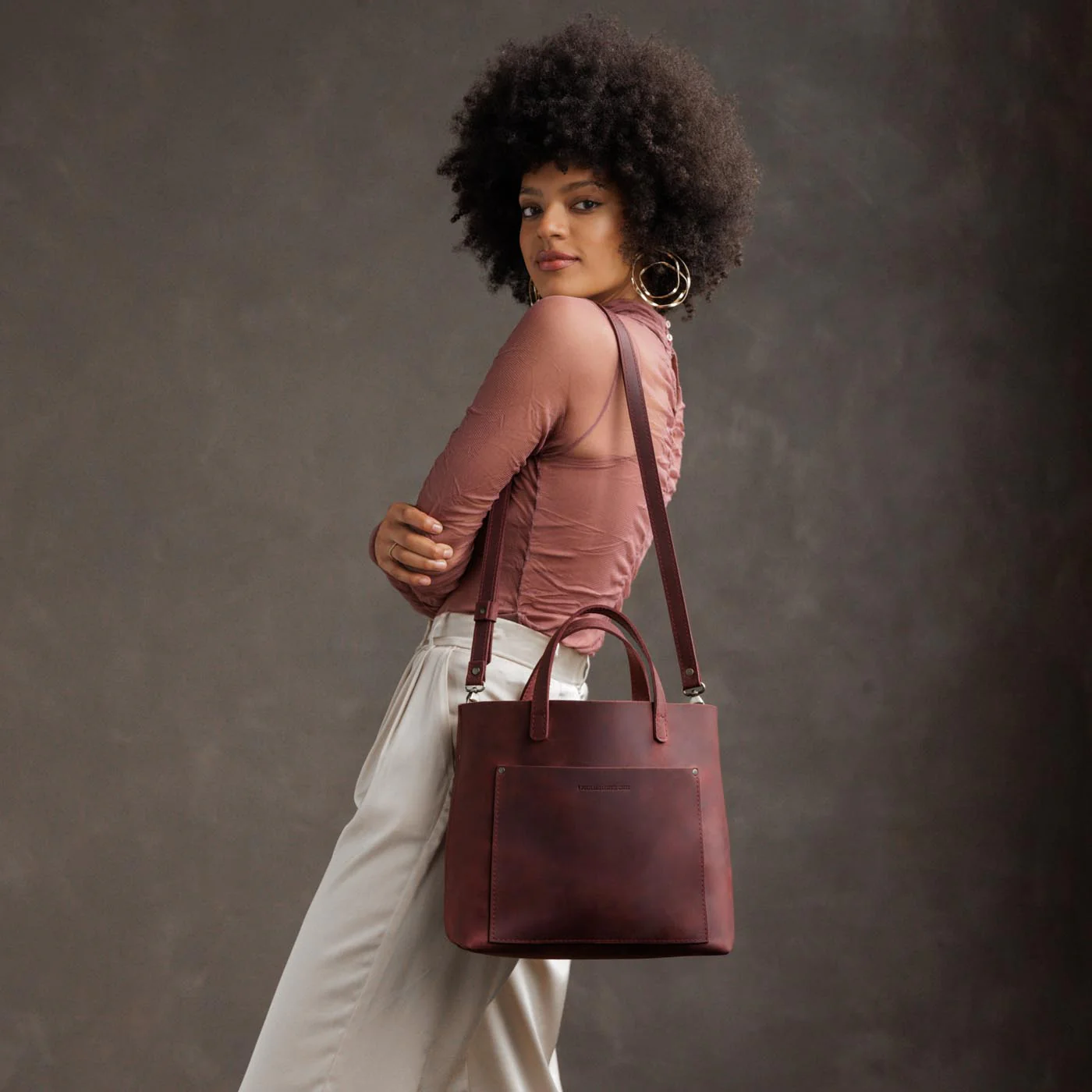 Medium Crossbody Tote - Image 131