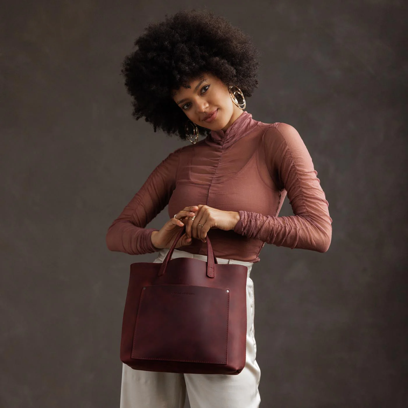 Medium Crossbody Tote - Image 132
