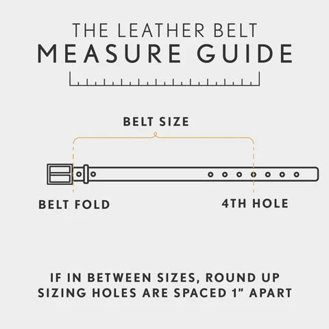 Men's Artisan Leather Belt - Image 11
