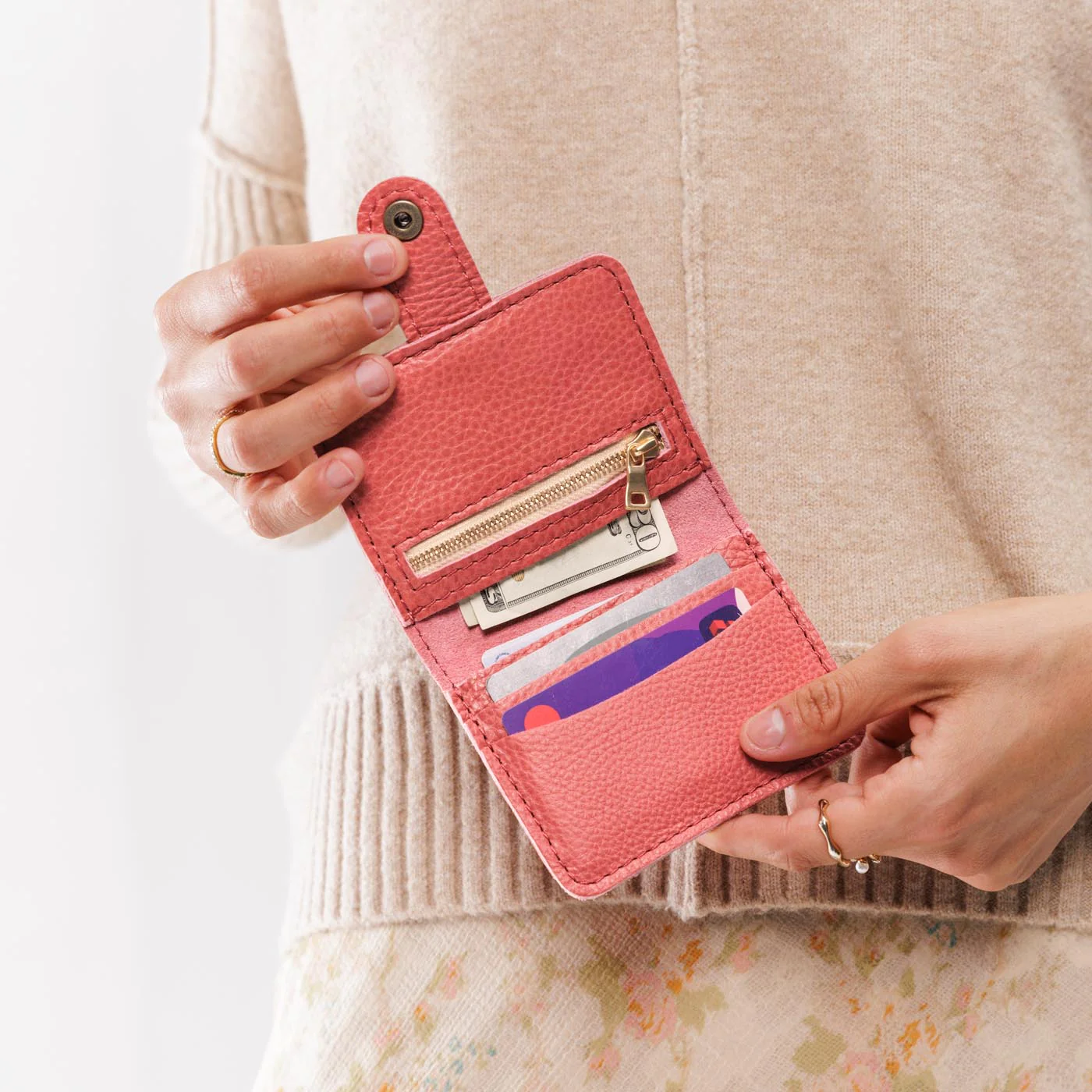 'Almost Perfect' Mini Bifold Wallet - Image 91
