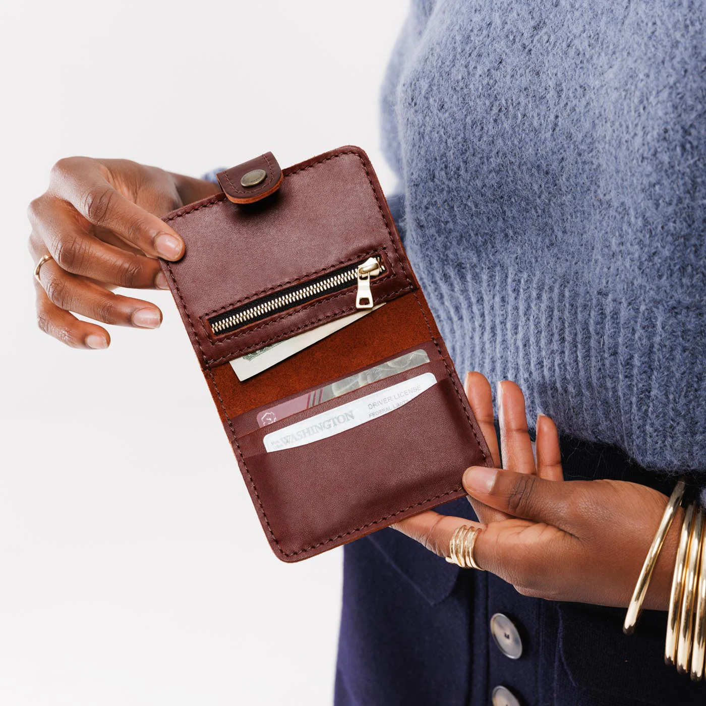 'Almost Perfect' Mini Bifold Wallet - Image 79