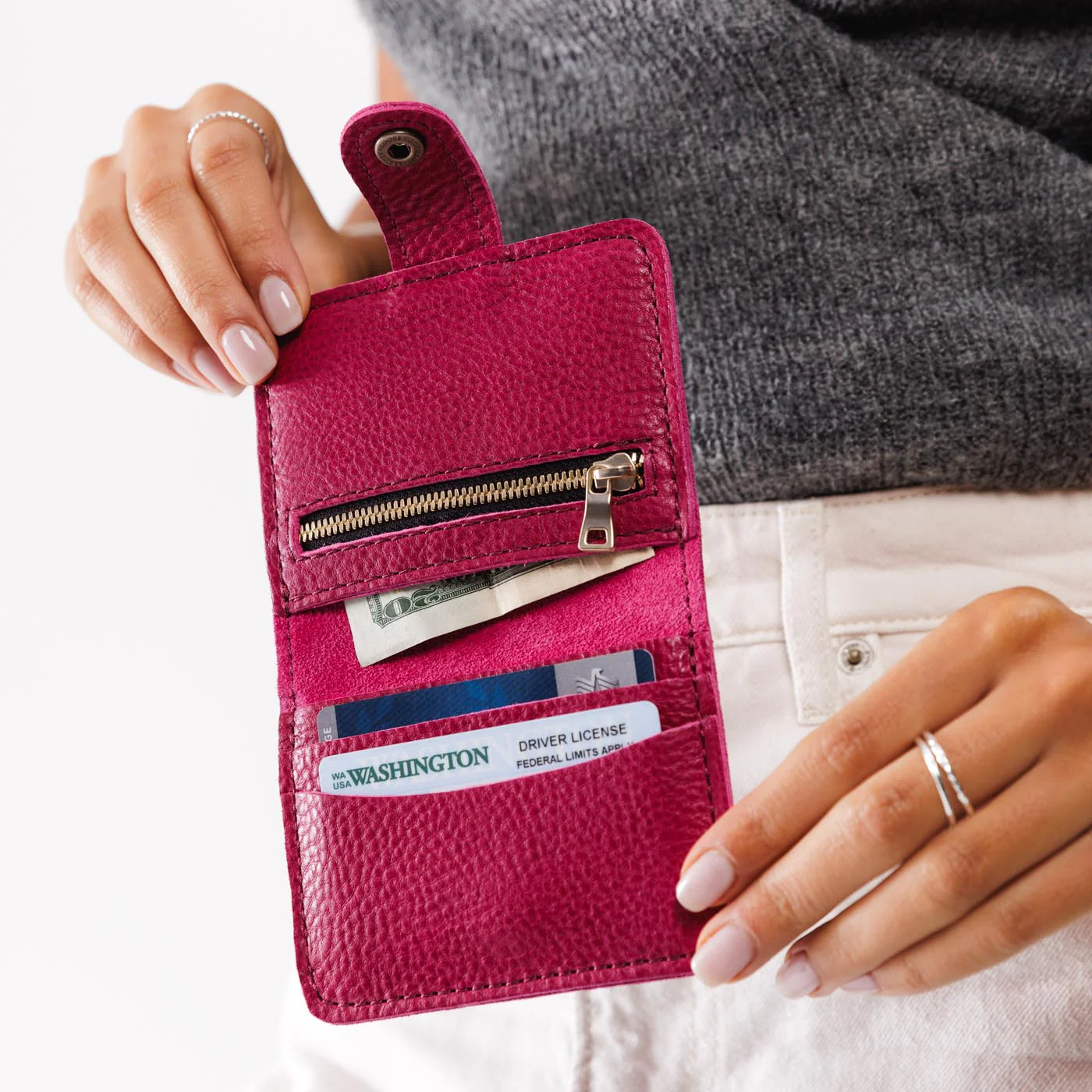 'Almost Perfect' Mini Bifold Wallet - Image 88