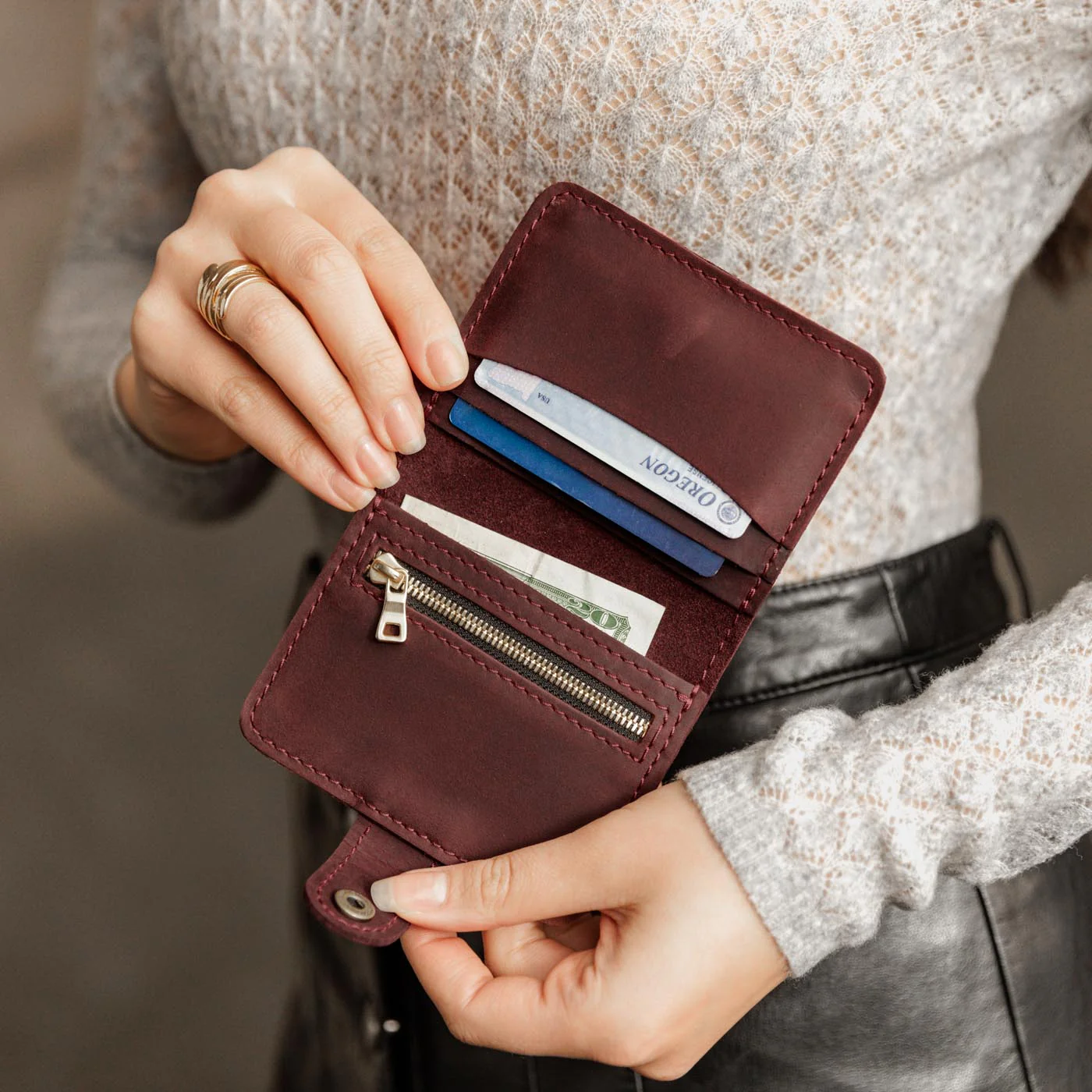 'Almost Perfect' Mini Bifold Wallet - Image 90