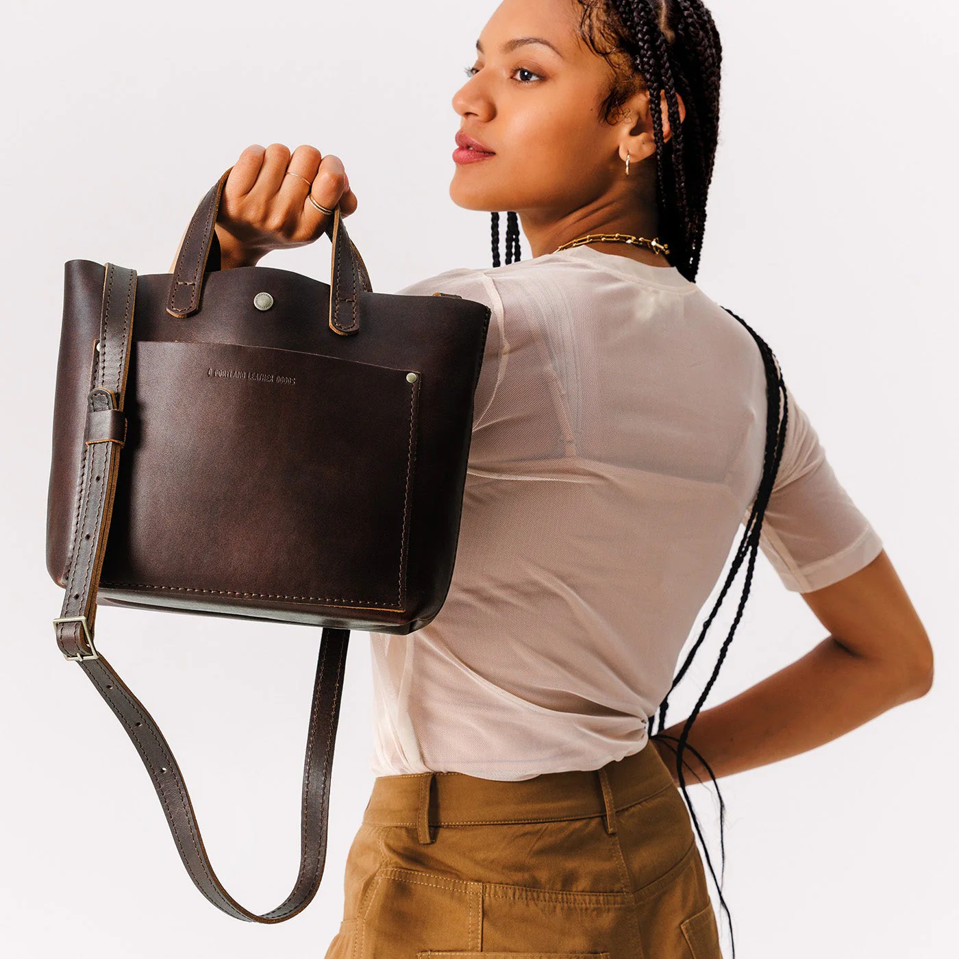Mini Crossbody Tote - Image 82