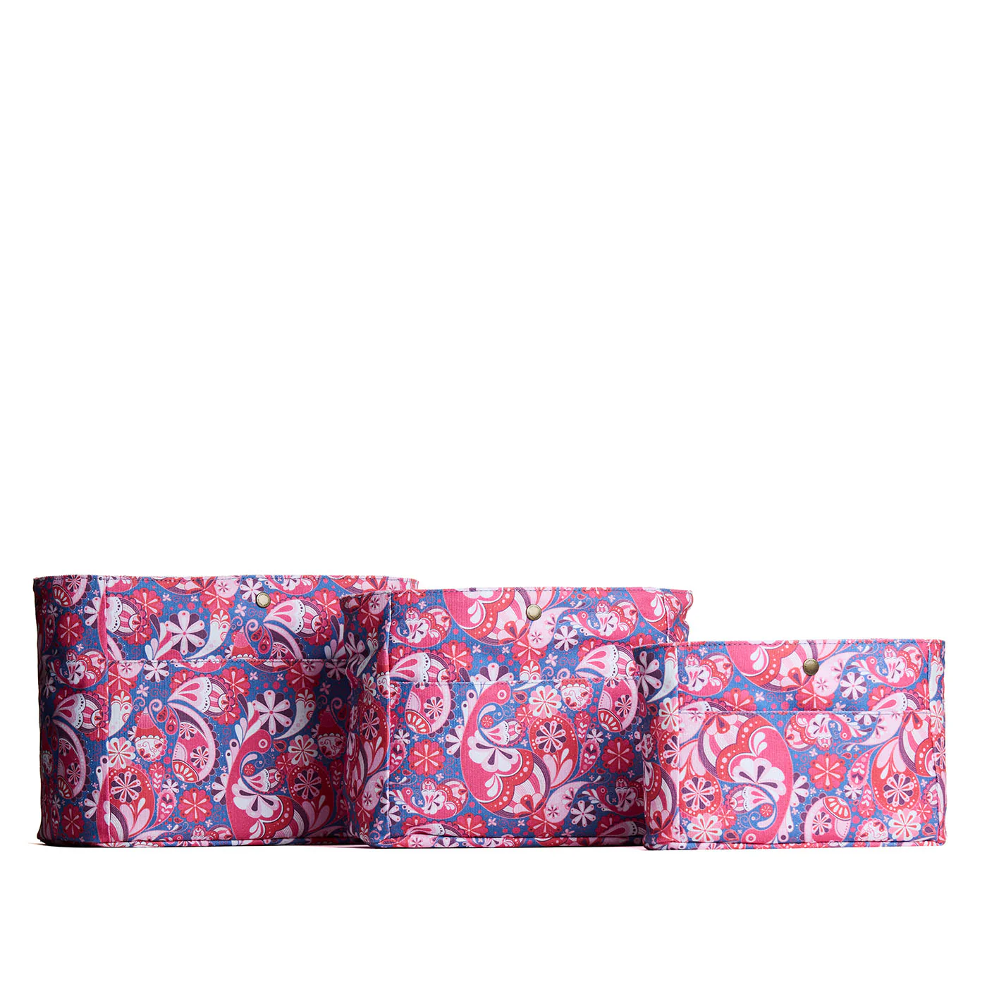 Printed Canvas Purse Organizer - Image 63