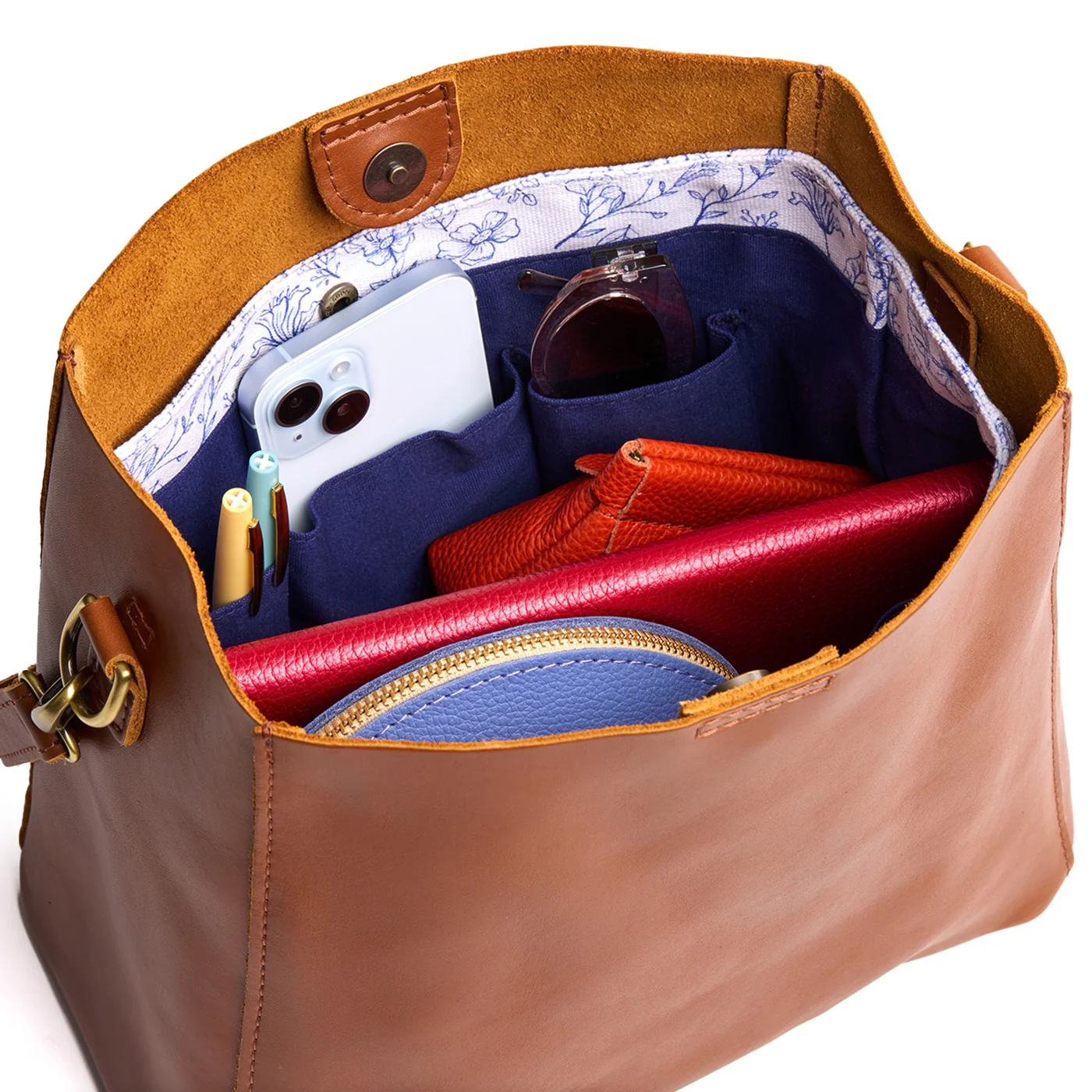 Printed Canvas Purse Organizer - Image 73