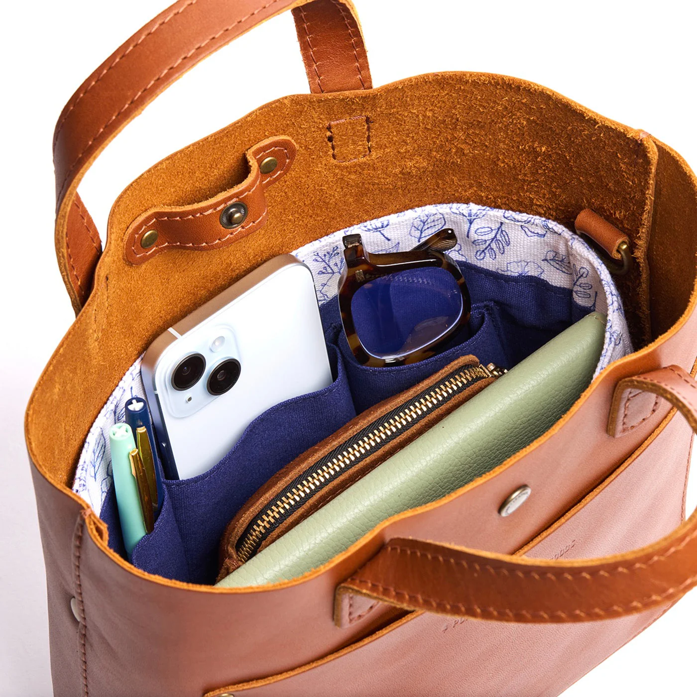 Printed Canvas Purse Organizer - Image 74