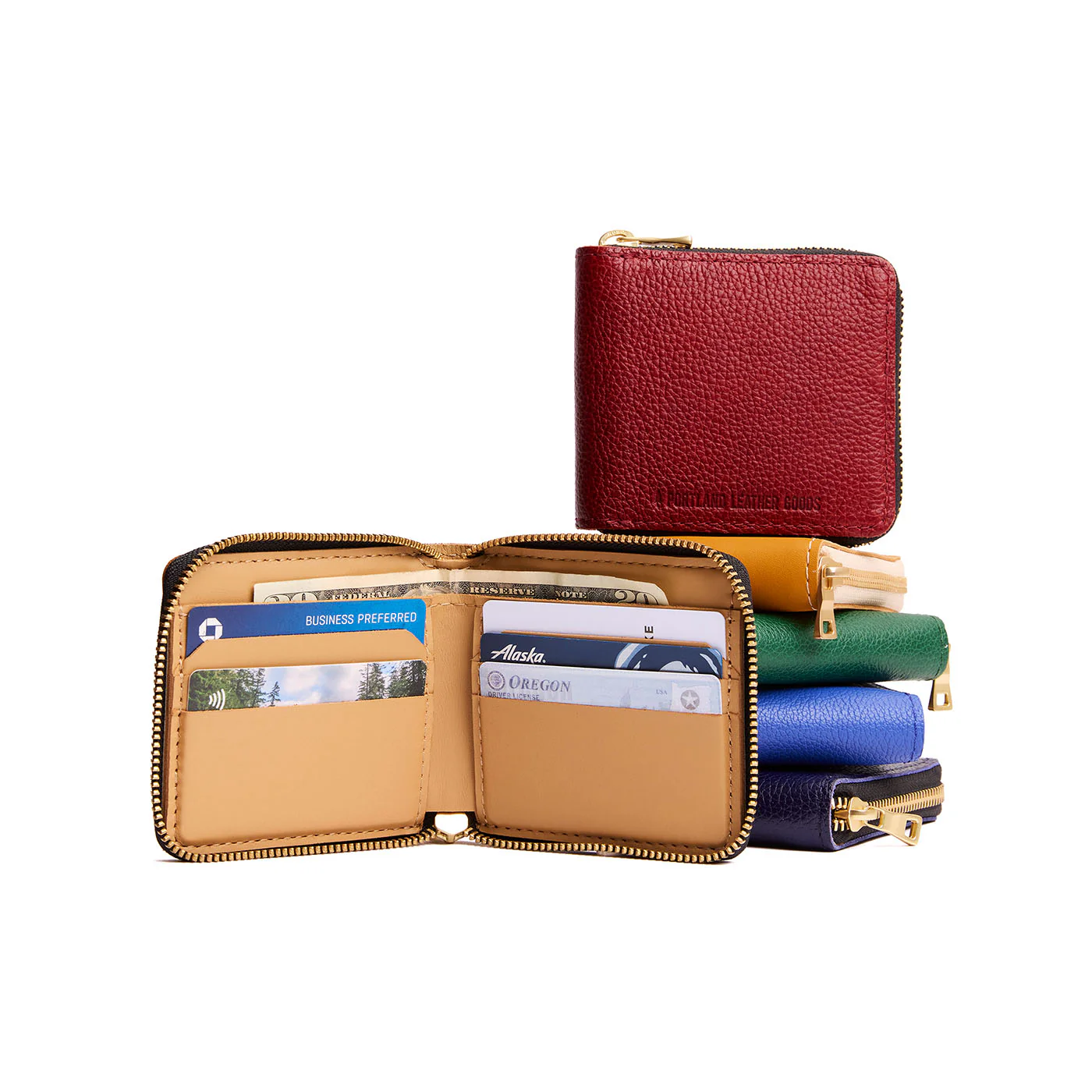 'Almost Perfect' Small Zipper Bifold Wallet - Image 21